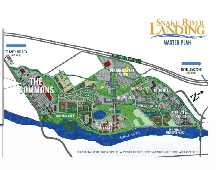 Available Space Snake River Landing